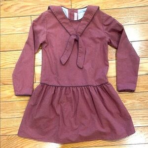 La Coqueta girls checked dress size 7Y